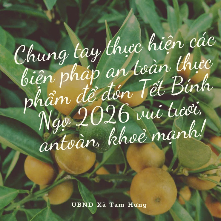 Tam Hưng đẩy mạnh tuyên truyền phòng chóng ngộ độc thực phẩm dịp Tết Bính Ngọ 2026- Ảnh 1.