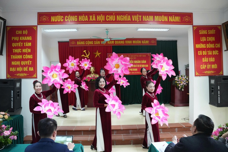 PHƯỜNG SƠN TÂY TỔ CHỨC HỘI NGHỊ ĐẠI BIỂU NHÂN DÂN XÂY DỰNG ĐỜI SỐNG VĂN HÓA Ở CƠ SỞ NĂM 2026- Ảnh 4.