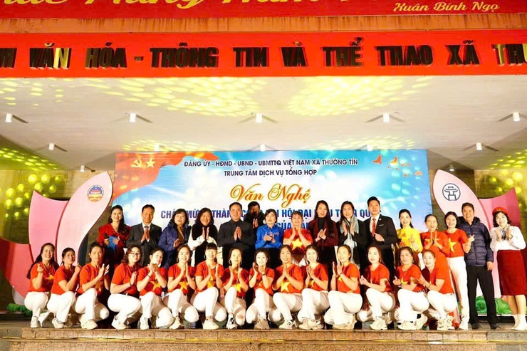 Xã Thường Tín tổ chức thành công đêm văn nghệ chào mừng Đại hội Đảng toàn quốc lần thứ XIV- Ảnh 3.