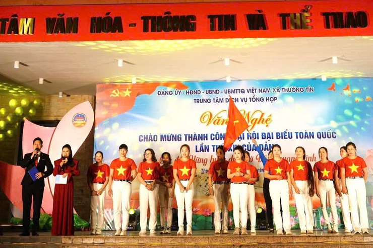 Xã Thường Tín tổ chức thành công đêm văn nghệ chào mừng Đại hội Đảng toàn quốc lần thứ XIV- Ảnh 5.