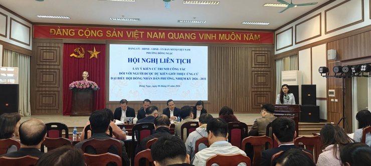 PHƯỜNG ĐÔNG NGẠC BƯỚC ĐẦU TRIỂN KHAI CÁC NHIỆM VỤ PHỤC VỤ CUỘC BẦU CỬ ĐẠI BIỂU QUỐC HỘI KHÓA XVI VÀ ĐẠI BIỂU HĐND CÁC CẤP NHIỆM KỲ 2026 – 2031 ĐẢM BẢO CÔNG KHAI, DÂN CHỦ, BÀI BẢN, CHẶT CHẼ, ĐÚNG QUY TRÌNH, ĐÚNG LUẬT- Ảnh 1.