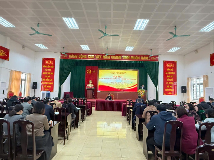 Gian ban Đảng bộ, chi bộ trực thuộc tập trung lãnh đạo đồng bộ, hoàn thành 100% nhiệm vụ Thành phố giao- Ảnh 1.