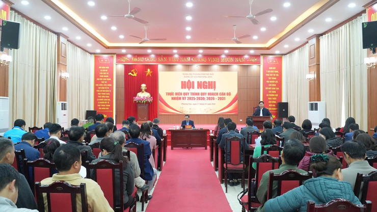 hội nghị thực hiện quy trình quy hoạch cán bộ nhiệm kỳ 2025–2030 và 2026–2031- Ảnh 1.