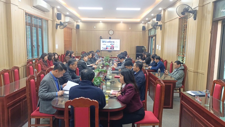 XÃ TRUNG GIÃ THAM DỰ HỘI NGHỊ SƠ KẾT HỌC KỲ I NĂM HỌC 2025-2026 THÀNH PHỐ HÀ NỘI- Ảnh 2.