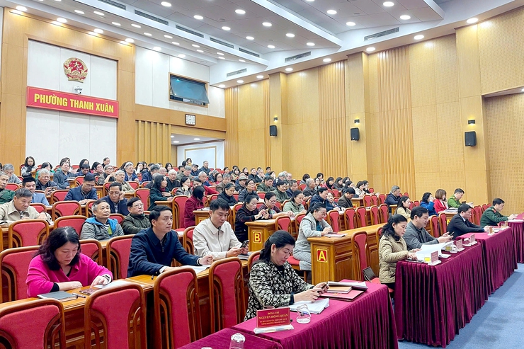 Phường Thanh Xuân hướng dẫn lấy ý kiến nhận xét và tín nhiệm của cử tri nơi cư trú đối với người ứng cử đại biểu Quốc hội và đại biểu Hội đồng nhân dân các cấp nhiệm kỳ 2026-2031- Ảnh 2.