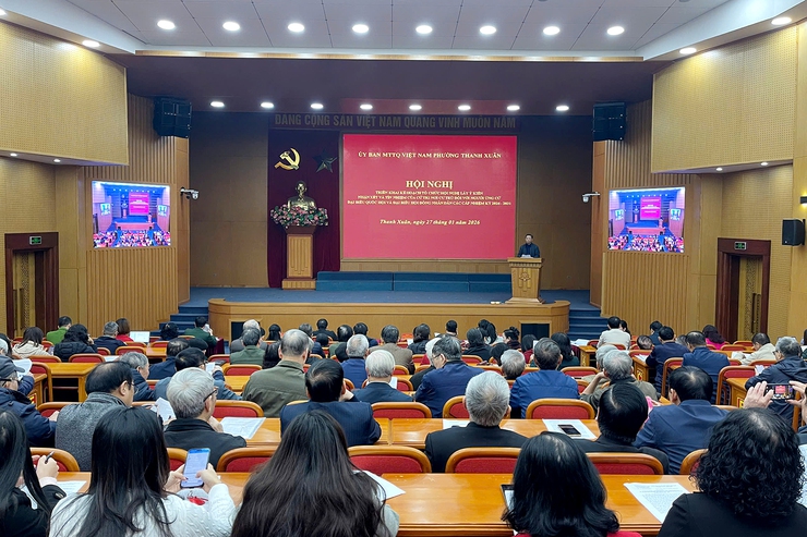 Phường Thanh Xuân hướng dẫn lấy ý kiến nhận xét và tín nhiệm của cử tri nơi cư trú đối với người ứng cử đại biểu Quốc hội và đại biểu Hội đồng nhân dân các cấp nhiệm kỳ 2026-2031- Ảnh 3.