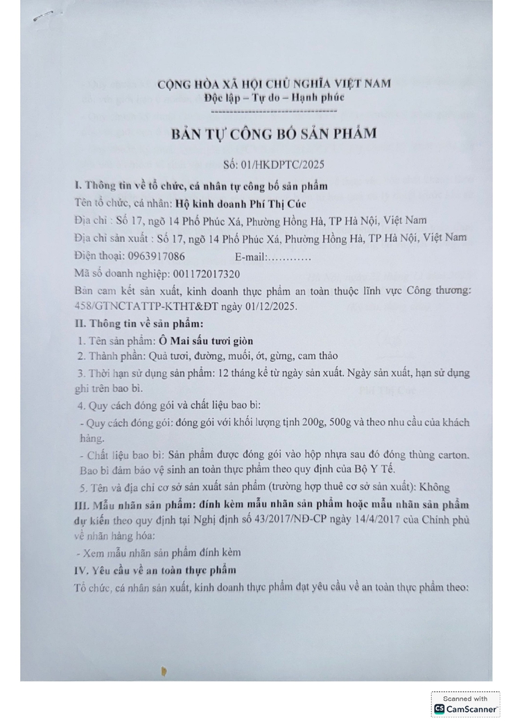 Giấy chứng nhận đăng ký hộ kinh doanh- Ảnh 1.