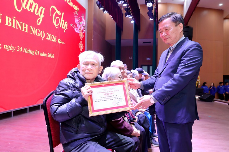 Phường Cầu Giấy trang trọng tổ chức Lễ mừng thọ người cao tuổi nhân dịp Xuân Bính Ngọ 2026- Ảnh 22.