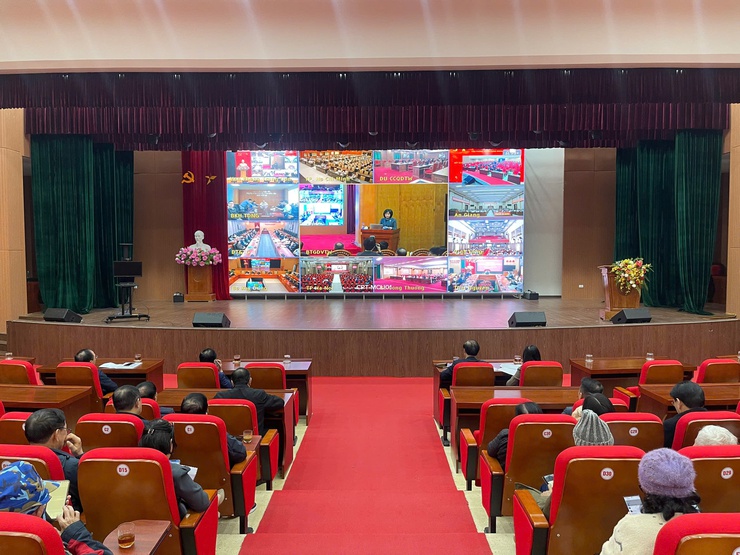 PHƯỜNG CẦU GIẤY TỔ CHỨC HỘI NGHỊ BÁO CÁO VIÊN THÀNH PHỐ THÁNG 01 NĂM 2026- Ảnh 4.