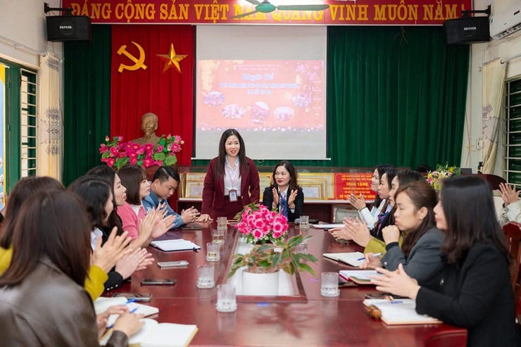 XÃ TRUNG GIÃ TỔ CHỨC KIẾN TẬP CHUYÊN ĐỀ PHÁT TRIỂN NHẬN THỨC CẤP HỌC MẦM NON- Ảnh 1.