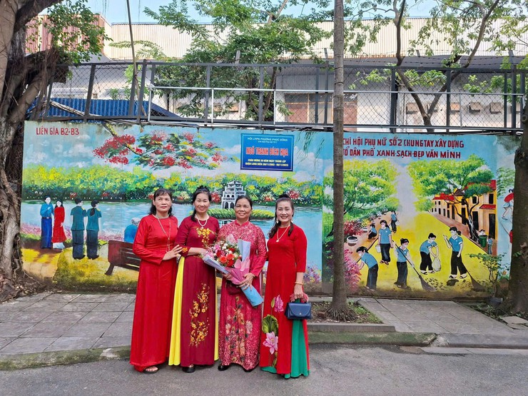 Hội Phụ nữ phường Long Biên - Hạt nhân nòng cốt xây dựng đời sống văn hóa khu dân cư- Ảnh 1.