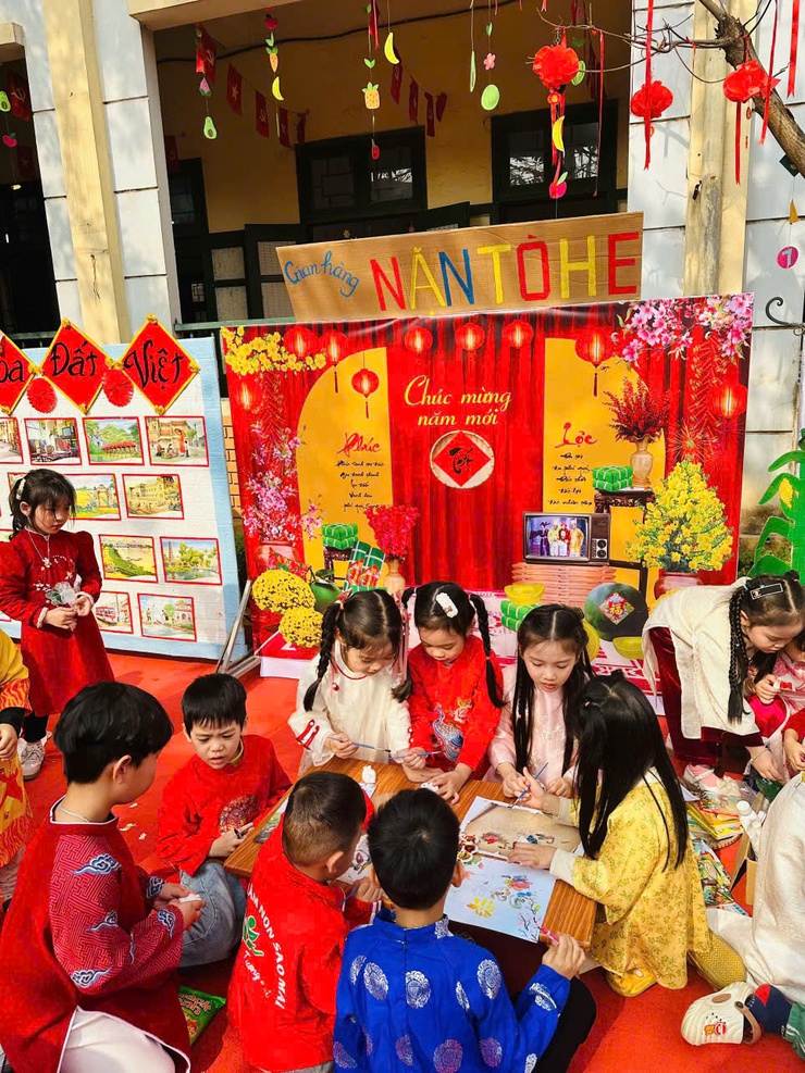 TRƯỜNG MẦM NON PHÚ MINH TỔ CHỨC NGÀY HỘI XUÂN

- Ảnh 4.