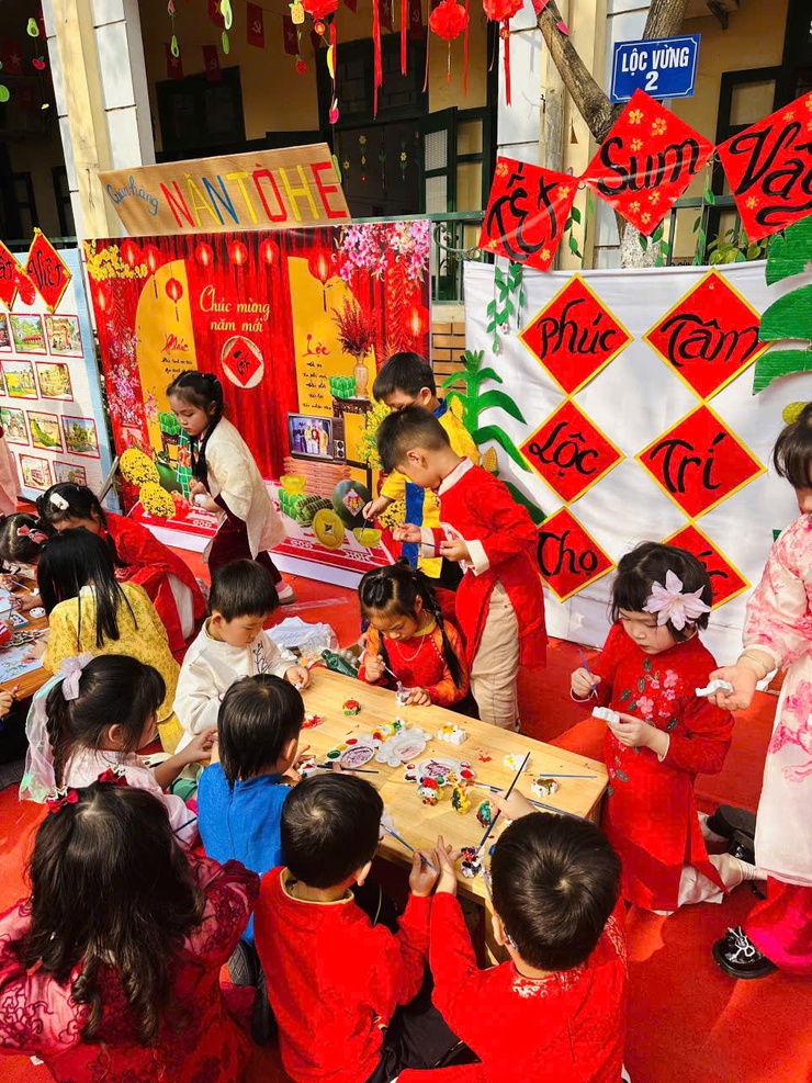 TRƯỜNG MẦM NON PHÚ MINH TỔ CHỨC NGÀY HỘI XUÂN

- Ảnh 5.