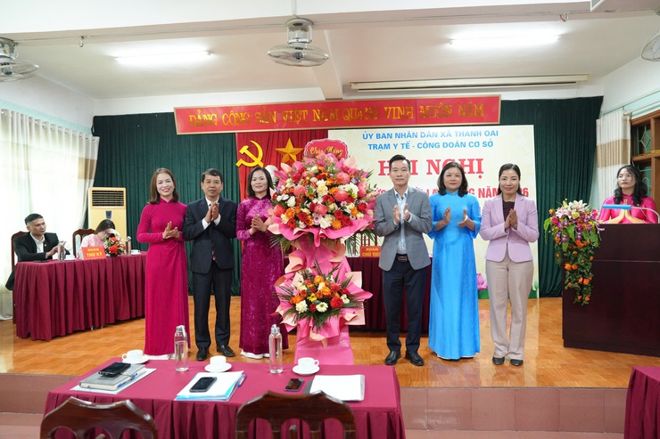 Trạm Y tế xã Thanh Oai tổ chức hội nghị viên chức, người lao động năm 2026- Ảnh 5.