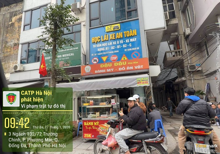 CATP Hà Nội: “Phạt nguội” 257 trường hợp vi phạm trật tự đô thị, trật tự công cộng và vệ sinh môi trường- Ảnh 7.