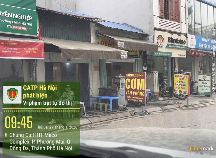 CATP Hà Nội: “Phạt nguội” 257 trường hợp vi phạm trật tự đô thị, trật tự công cộng và vệ sinh môi trường- Ảnh 10.