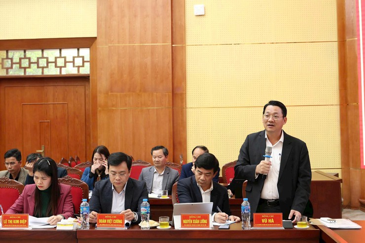 Đoàn công tác số 14 của Thành ủy Hà Nội kiểm tra công tác bầu cử tại 4 xã Hòa Xá, Ứng Hòa, Vân Đình, Ứng Thiên- Ảnh 2.