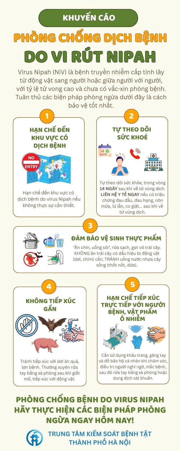 Khuyến cáo phòng, chống dịch bệnh do vi rút Nipah- Ảnh 1.