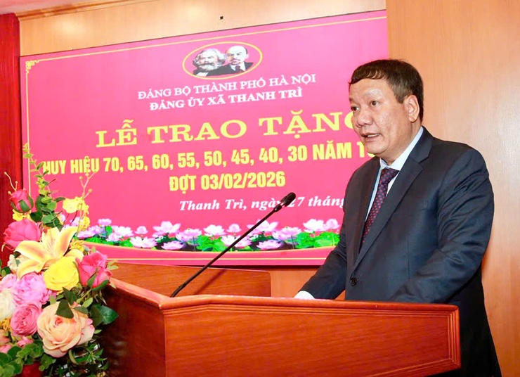 Huy hiệu Đảng – Niềm tự hào của các đảng viên lão thành xã Thanh Trì- Ảnh 8.