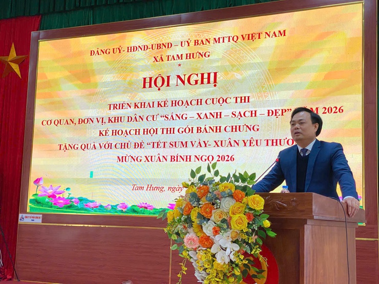 Ủy ban MTTQ Việt Nam xã Tam Hưng triển khai đồng bộ các kế hoạch trọng tâm năm 2026- Ảnh 2.