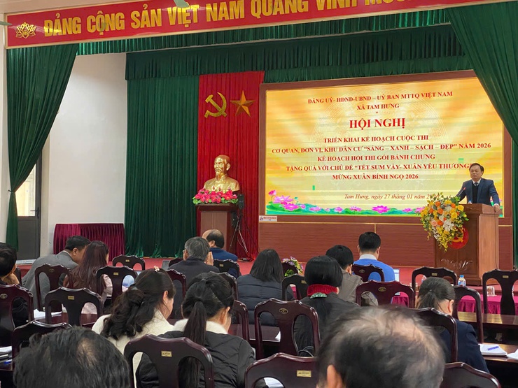 Ủy ban MTTQ Việt Nam xã Tam Hưng triển khai đồng bộ các kế hoạch trọng tâm năm 2026- Ảnh 3.