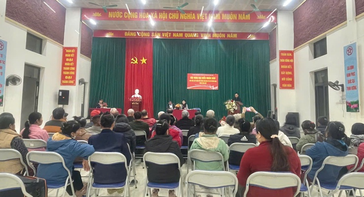 Thôn Võng Nội tổ chức Hội nghị Đại biểu nhân dân bàn việc xây dựng đời sống văn hóa năm 2026- Ảnh 8.