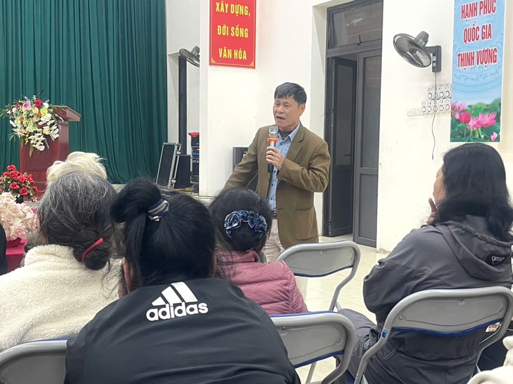 Thôn Võng Nội tổ chức Hội nghị Đại biểu nhân dân bàn việc xây dựng đời sống văn hóa năm 2026- Ảnh 7.