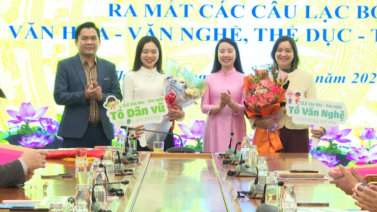 UBND xã Thanh Trì ra mắt các Câu lạc bộ Văn hóa – Văn nghệ – Thể dục Thể thao- Ảnh 4.