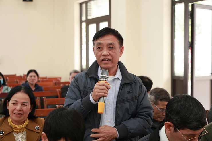 Xã Thiên Lộc tổ chức Hội nghị triển khai hướng dẫn lập và niêm yết danh sách cử tri- Ảnh 6.