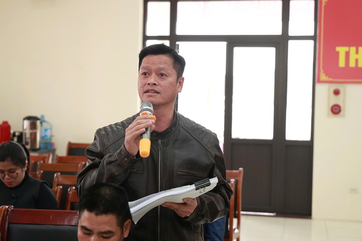 Xã Thiên Lộc tổ chức Hội nghị triển khai hướng dẫn lập và niêm yết danh sách cử tri- Ảnh 10.