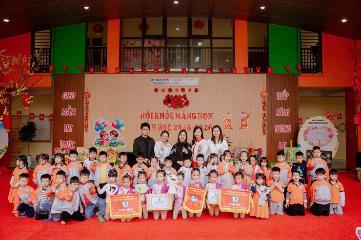 SÔI NỔI HỘI KHỎE MĂNG NON TRƯỜNG MẦM NON CHU VĂN AN, XÃ THANH TRÌ, NĂM HỌC 2025 – 2026- Ảnh 1.