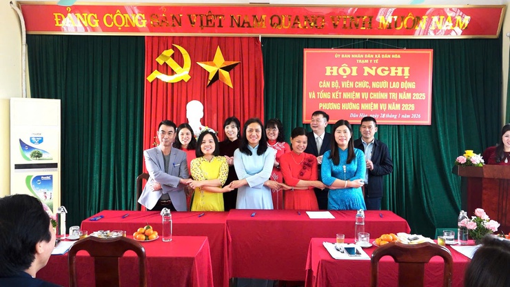 TRẠM Y TẾ XÃ DÂN HÒA TỔNG KẾT NHIỆM VỤ NĂM 2025, TRIỂN KHAI PHƯƠNG HƯỚNG NHIỆM VỤ NĂM 2026- Ảnh 7.