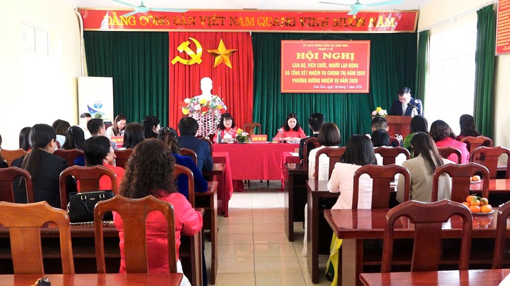TRẠM Y TẾ XÃ DÂN HÒA TỔNG KẾT NHIỆM VỤ NĂM 2025, TRIỂN KHAI PHƯƠNG HƯỚNG NHIỆM VỤ NĂM 2026- Ảnh 2.
