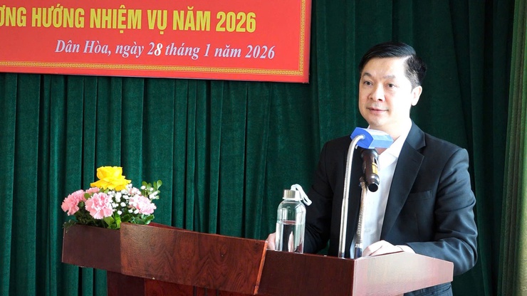 TRẠM Y TẾ XÃ DÂN HÒA TỔNG KẾT NHIỆM VỤ NĂM 2025, TRIỂN KHAI PHƯƠNG HƯỚNG NHIỆM VỤ NĂM 2026- Ảnh 3.