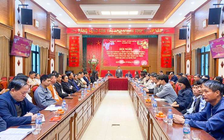 Quốc Oai tăng tốc ngay từ tháng đầu năm 2026: Quyết liệt, rõ việc, sát cơ sở- Ảnh 1.