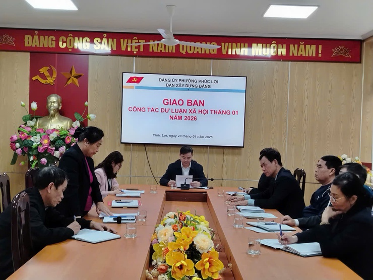 Giao ban Dư luận xã hội định kỳ tháng 01/2026- Ảnh 1.