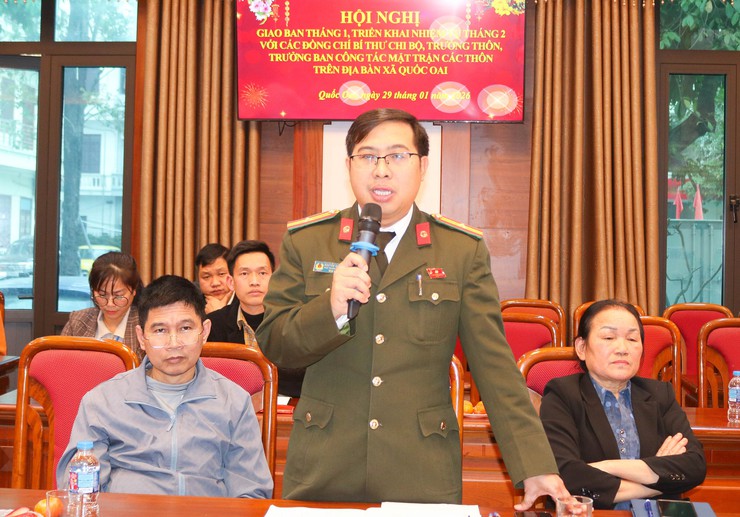 Quốc Oai tăng tốc ngay từ tháng đầu năm 2026: Quyết liệt, rõ việc, sát cơ sở- Ảnh 11.