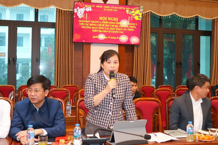 Quốc Oai tăng tốc ngay từ tháng đầu năm 2026: Quyết liệt, rõ việc, sát cơ sở- Ảnh 9.