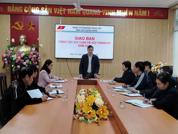 Giao ban Dư luận xã hội định kỳ tháng 01/2026- Ảnh 2.