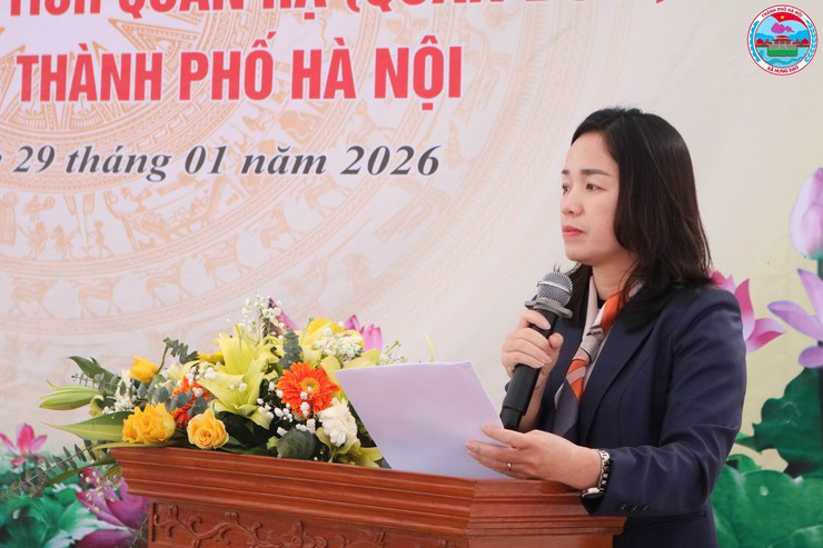 XÃ HƯNG ĐẠO TỔ CHỨC HỘI NGHỊ BÀN GIAO CÔNG TRÌNH TU BỔ, TÔN TẠO DI TÍCH QUÁN THƯỢNG VÀ QUÁN HẠ- Ảnh 2.