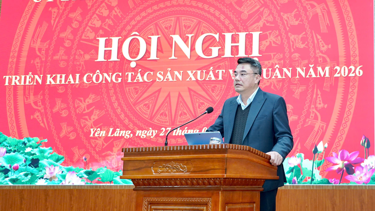 Xã Yên Lãng triển khai công tác sản xuất vụ Xuân năm 2026- Ảnh 5.