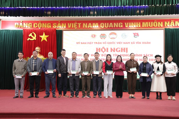 Yên Xuân: Tín dụng chính sách xã hội phát huy rõ nét vai trò “đòn bẩy” trong tạo việc làm, giảm nghèo và bảo đảm an sinh xã hội- Ảnh 6.