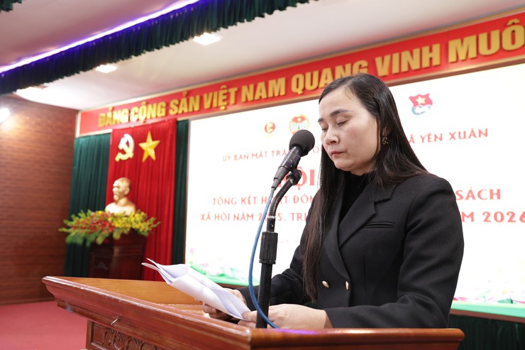 Yên Xuân: Tín dụng chính sách xã hội phát huy rõ nét vai trò “đòn bẩy” trong tạo việc làm, giảm nghèo và bảo đảm an sinh xã hội- Ảnh 1.