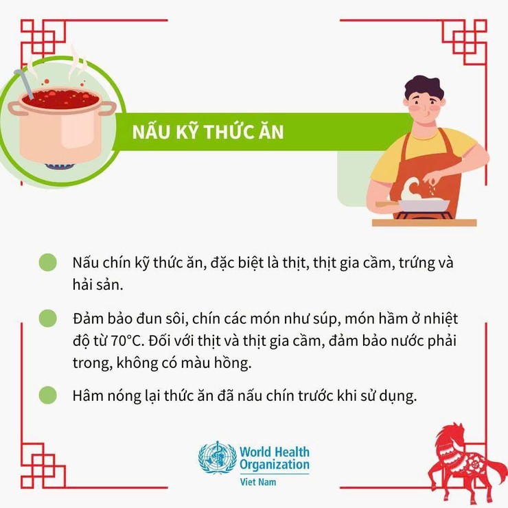 BẢO ĐẢM AN TOÀN THỰC PHẨM: CHÌA KHÓA CHO TẾT NGUYÊN ĐÁN AN VUI VÀ KHỎE MẠNH- Ảnh 3.