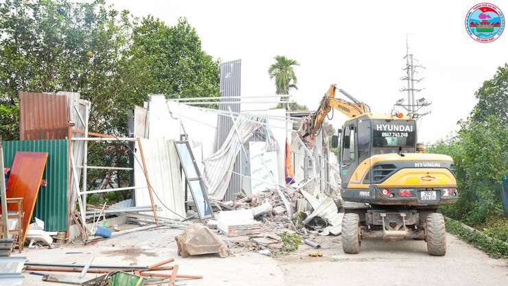 XÃ HƯNG ĐẠO TỔ CHỨC CƯỠNG CHẾ PHÁ DỠ CÁC CÔNG TRÌNH VI PHẠM ĐẤT ĐAI, TRẬT TỰ XÂY DỰNG THÁNG 01/2026- Ảnh 12.