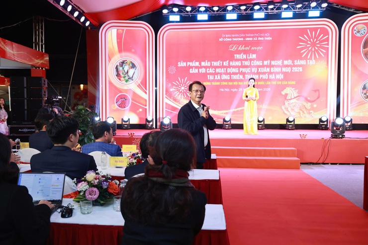 Kết nối làng nghề, xúc tiến thương mại phục vụ Tết Nguyên đán Bính Ngọ 2026- Ảnh 2.