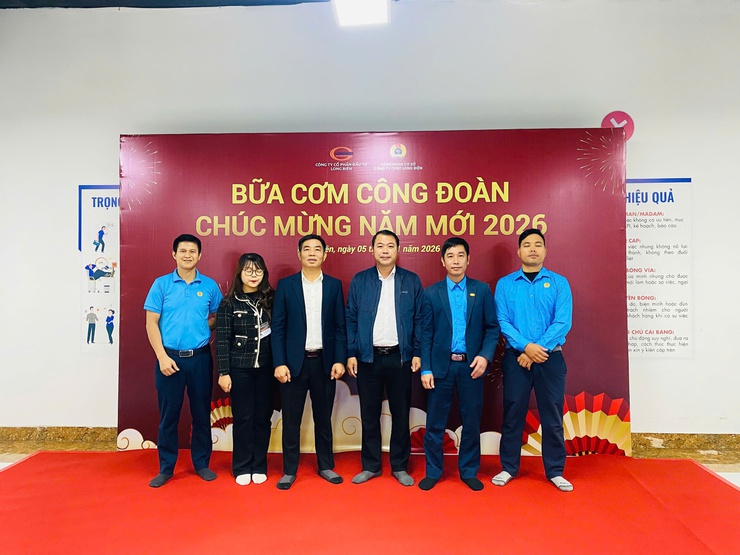 Công đoàn phường Long Biên chăm lo đoàn viên, người lao động đón Tết Nguyên đán 2026- Ảnh 1.