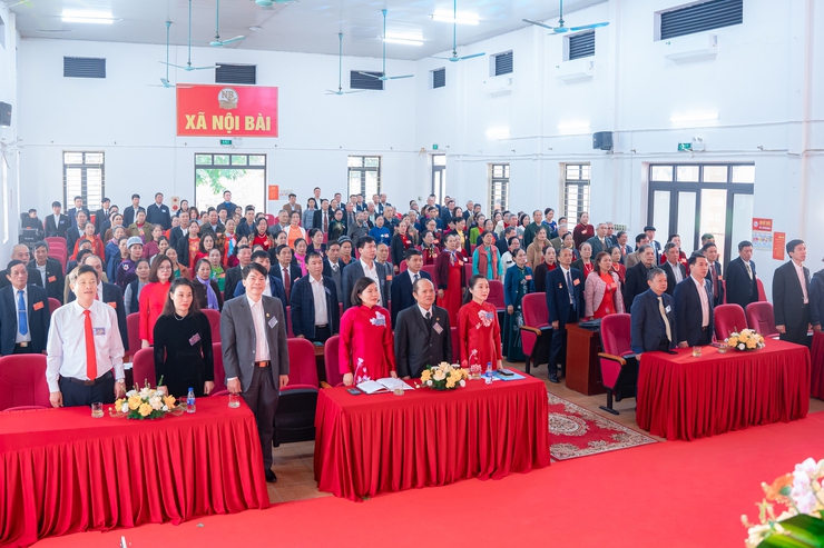 ĐẠI HỘI THÀNH LẬP HỘI NGƯỜI CAO TUỔI XÃ NỘI BÀI 
THÀNH CÔNG TỐT ĐẸP- Ảnh 3.