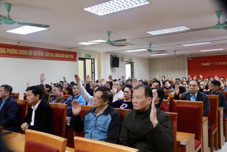 Phường Dương Nội tổ chức Hội nghị đại biểu Nhân dân bàn việc xây dựng đời sống văn hoá ở cơ sở năm 2026- Ảnh 5.