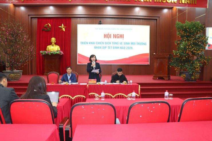 Phú Xuyên chủ động triển khai đồng bộ công tác thu gom rác thải, bảo đảm vệ sinh môi trường và trật tự đô thị dịp Tết Nguyên đán Bính Ngọ 2026- Ảnh 5.